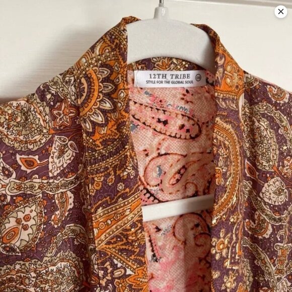 Like New 12th Tribe Kimono Dress - One Size - Picture 7 of 8